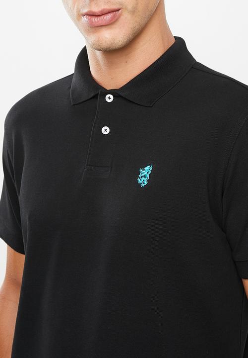 Pringle of Scotland - St augustine short sleeve styled - black