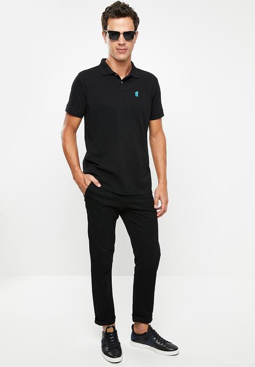 Pringle of Scotland - St augustine short sleeve styled - black