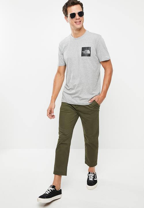 The North Face - Fine short sleeve tee - grey