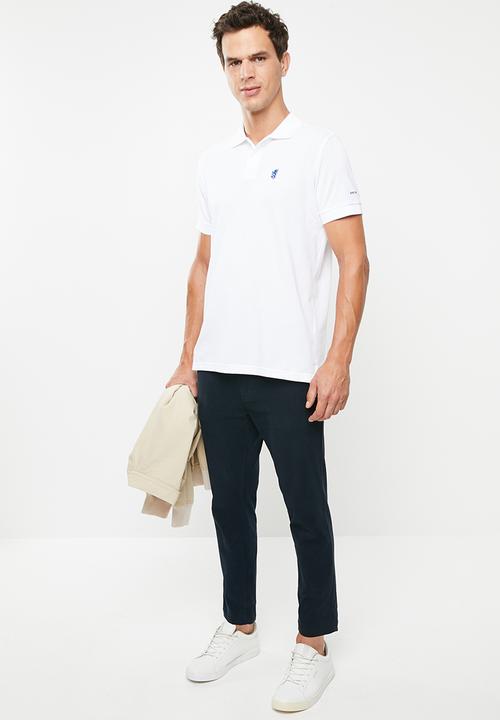 Pringle of Scotland - St augustine short sleeve styled - white
