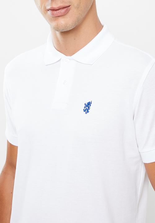 Pringle of Scotland - St augustine short sleeve styled - white
