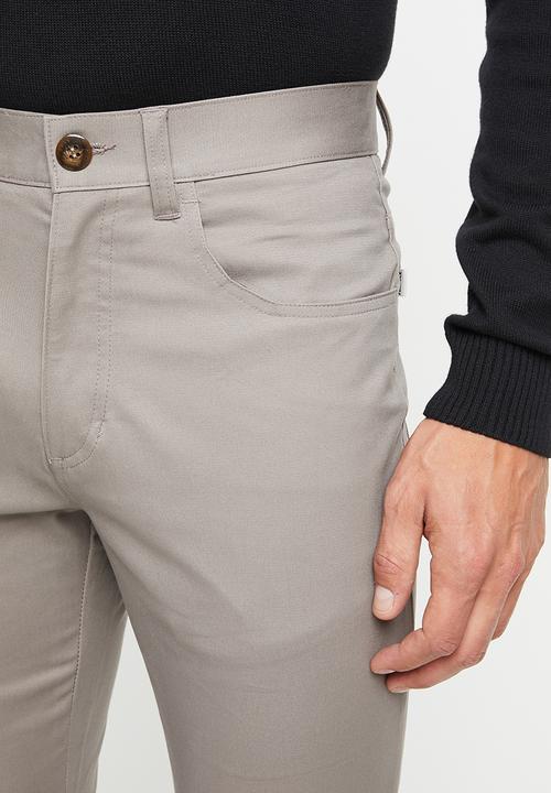 Pringle of Scotland - Macintosh 5 pocket pant - taupe 