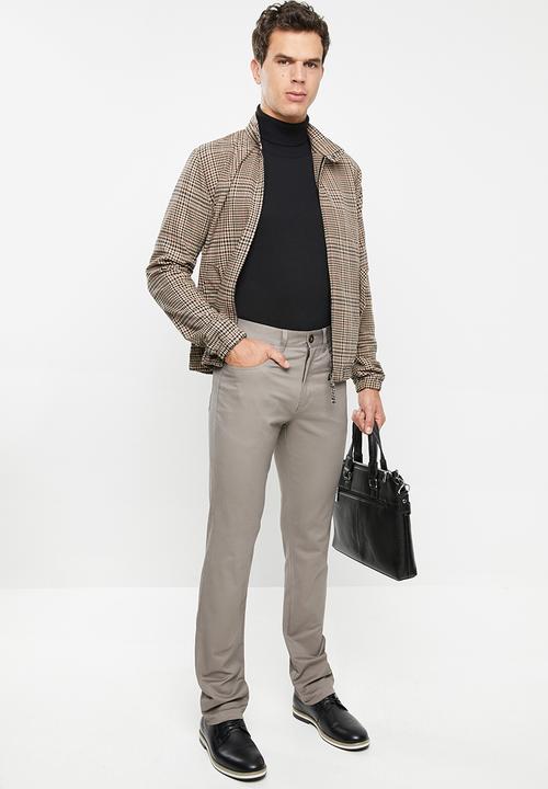 Pringle of Scotland - Macintosh 5 pocket pant - taupe 