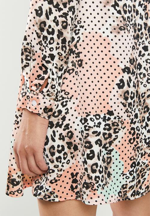 Glamorous - Leopard tunic dress - multi 