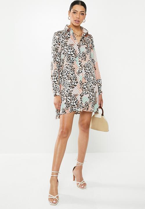 Glamorous - Leopard tunic dress - multi 