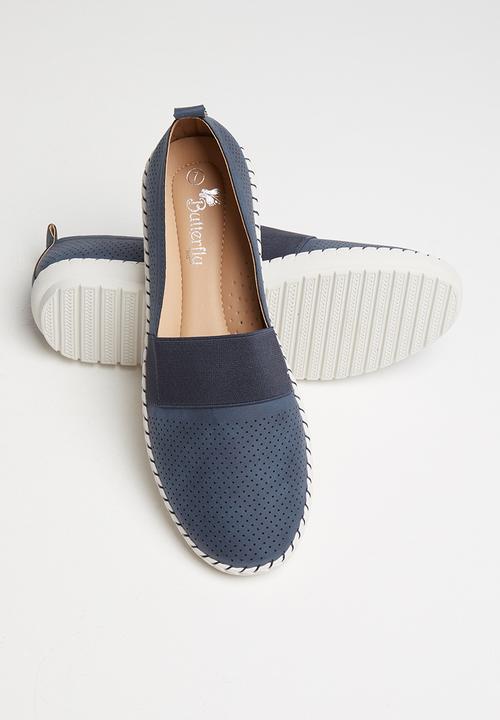 Butterfly Feet - Tatum slip-on - navy
