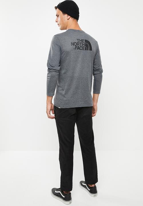 The North Face - Easy long sleeve tee - grey