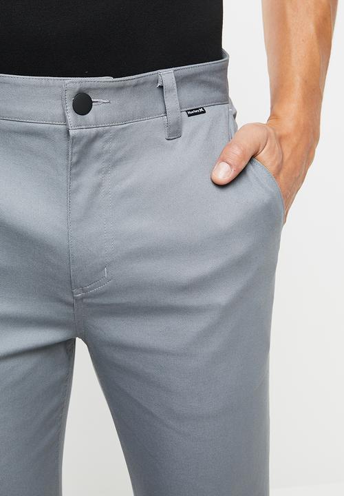 Hurley - One & only stretch chino - grey
