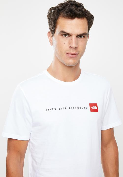 The North Face - Never stop exploring tee - white