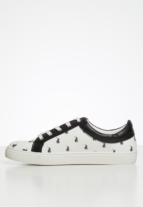 POLO - Valerie monogram sneaker - white