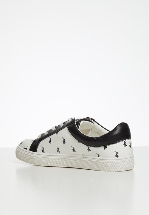 POLO - Valerie monogram sneaker - white