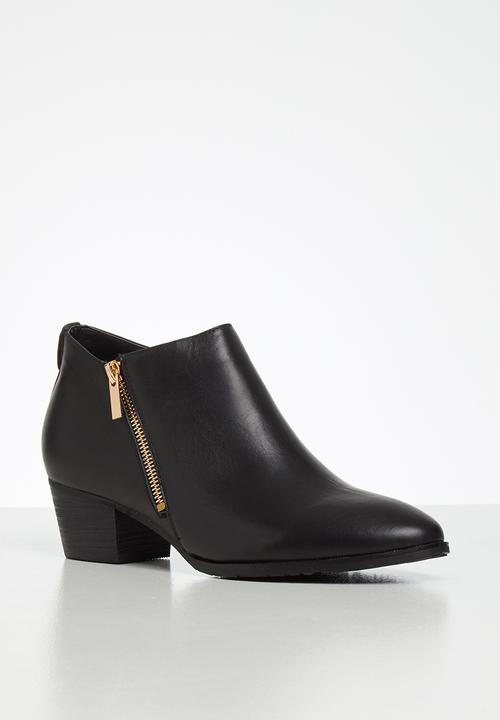 POLO - Amy side zip boot - black