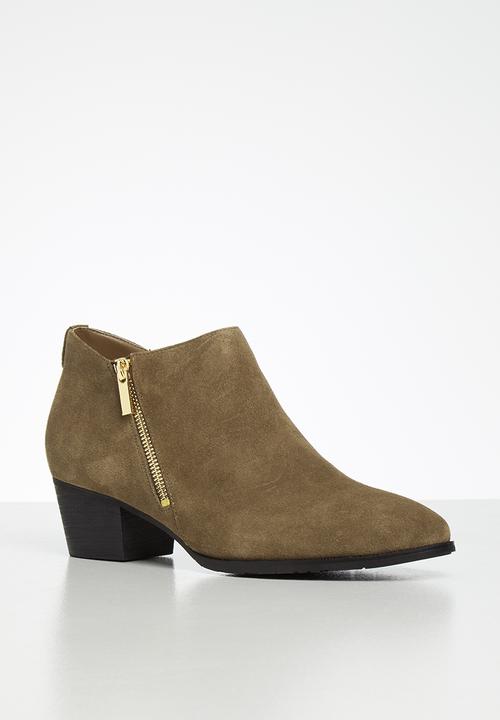 POLO - Amy side zip boot - brown