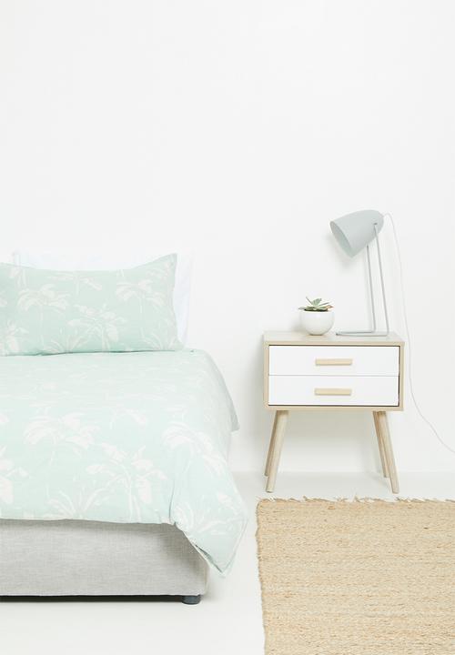 Linen House - Tropea duvet cover - aqua