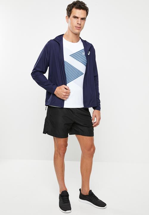 ASICS - Tokyo short sleeve tee - blue & white