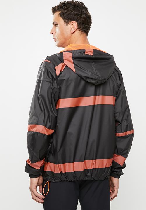 adidas Performance - Adidas w.n.d jacket - black & orange 