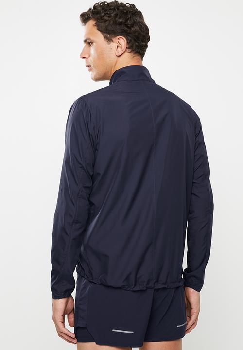 ASICS - Silver jacket - peacoat