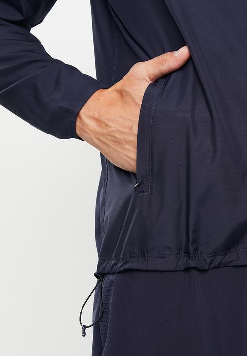 ASICS - Silver jacket - peacoat