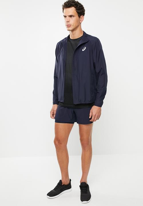 ASICS - Silver jacket - peacoat