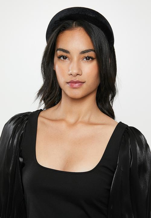 Glamorous - Petite square neck blouse - black