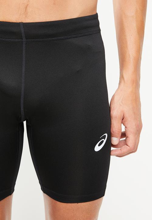 ASICS - Silver 7inch sprinter tight shorts -  black