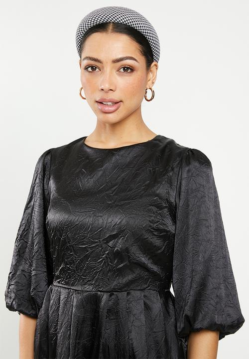 Glamorous - Textured tunic dress - black
