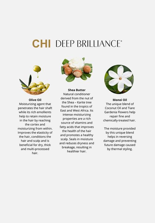 CHI - Deep Brilliance Olive & Monoi Optimum Moisture Conditioner