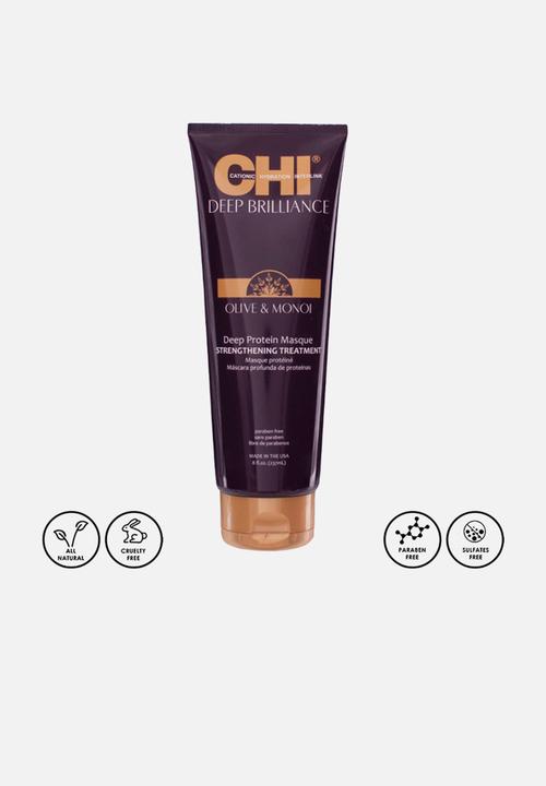 CHI - Deep Brilliance Olive & Monoi Deep Protein Masque Treatment