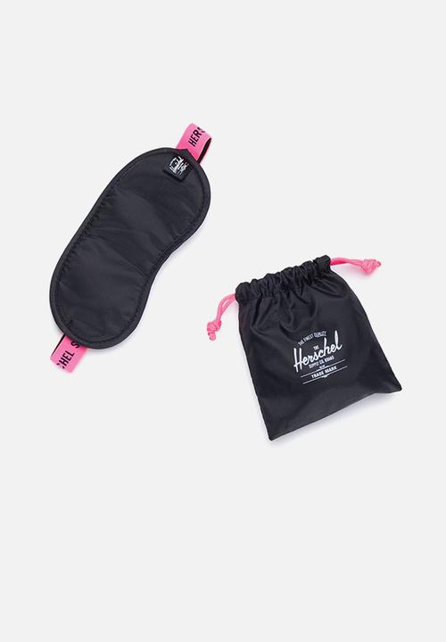 Herschel Supply Co. - Eye mask - black & neon pink