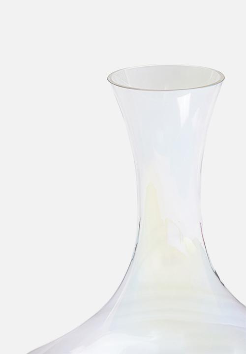 Excellent Houseware - Iridescent wine decanter - clear