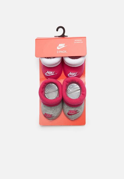 Nike - Baby nike futura bootie 2pack - pink