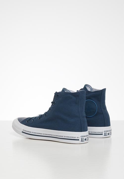 Converse - Converse pinstripe hi youth - navy & white
