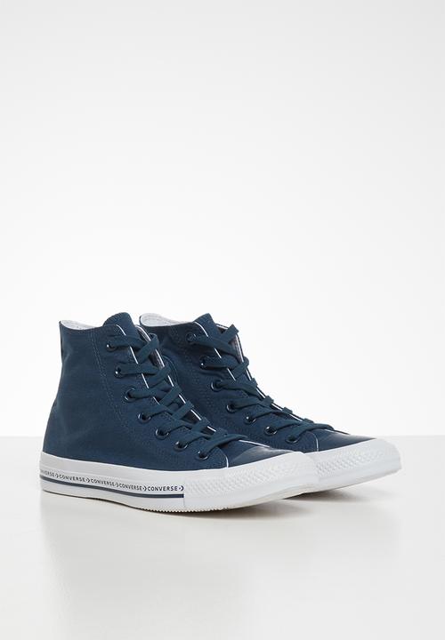 Converse - Converse pinstripe hi youth - navy & white