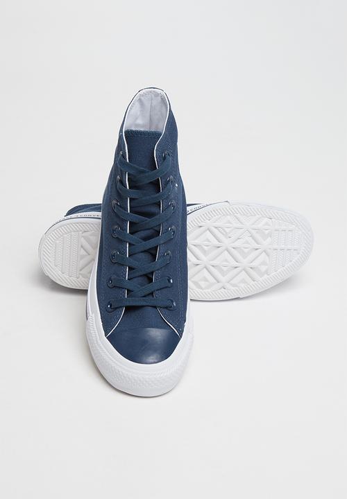 Converse - Converse pinstripe hi youth - navy & white