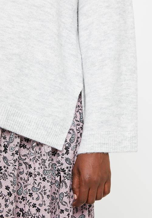 Cotton On - Maternity os slouchy roll neck - grey 