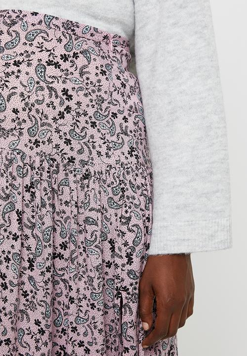Cotton On - Nadia maxi skirt Blair floral paisley - keepsake lilac