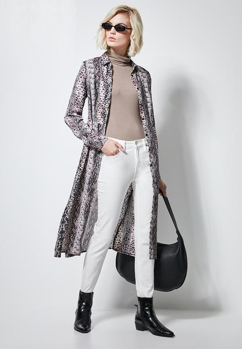 Superbalist - Viscose poloneck - taupe