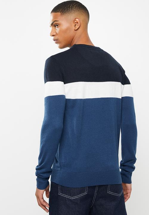 Brave Soul - Maxon cb crew knitwear - multi