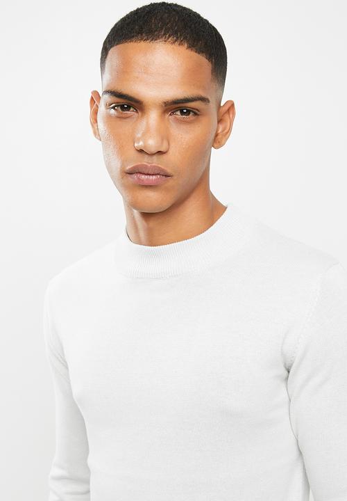 Brave Soul - Turtle knitwear - grey
