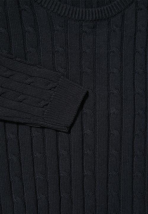 Superbalist - Premium cable knit - black