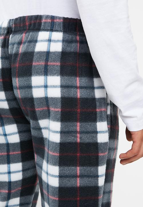 Brave Soul - Alfie fleece lounge pants - multi 