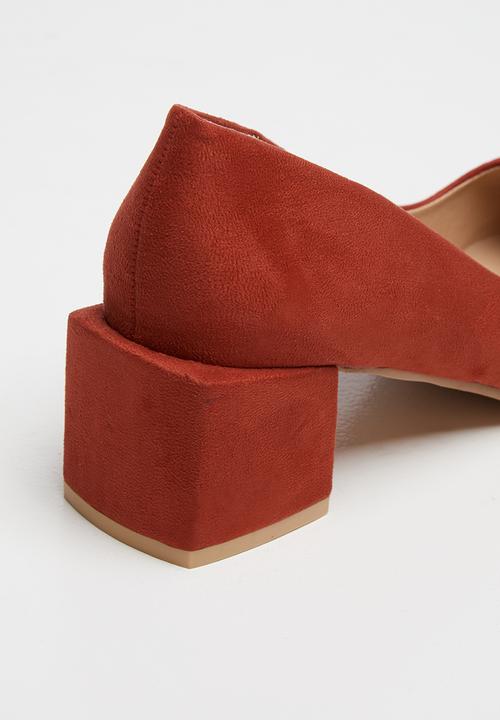 Footwork - Gabi heel - red