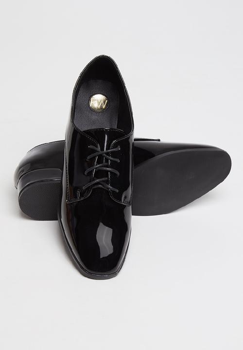 Footwork - Synthia oxford - black