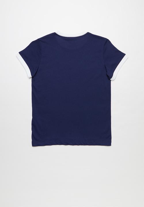Nike - Nike air logo ringer tee - navy