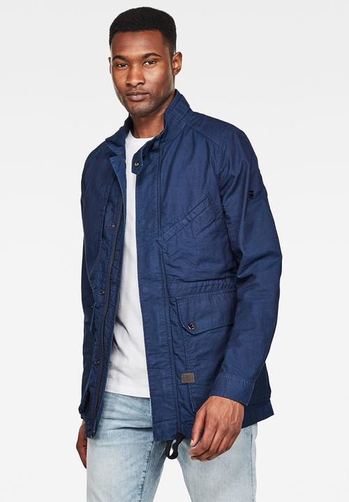 G-STAR - Back pocket field jacket - blue