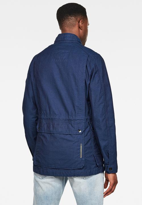 G-STAR - Back pocket field jacket - blue