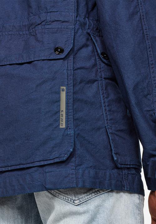 G-STAR - Back pocket field jacket - blue