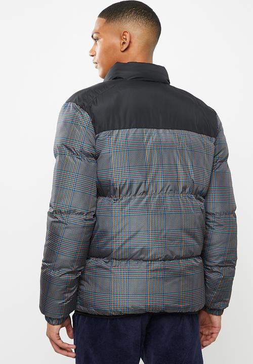 Brave Soul - Leonard puffer jacket - black