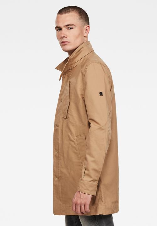 G-STAR - Scutar half-lined trench - brown