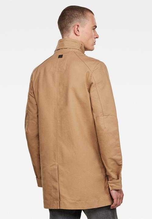 G-STAR - Scutar half-lined trench - brown
